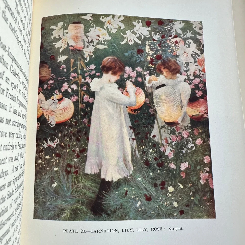 The Tate Gallery J.B. Manson Vintage Art History Hardcover Book Illustrated